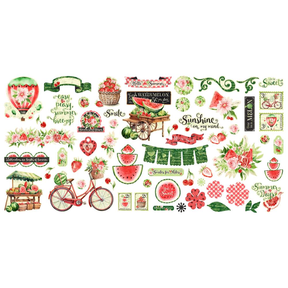 Graphic 45 Cardstock Ephemera Set - Sunshine on my Mind