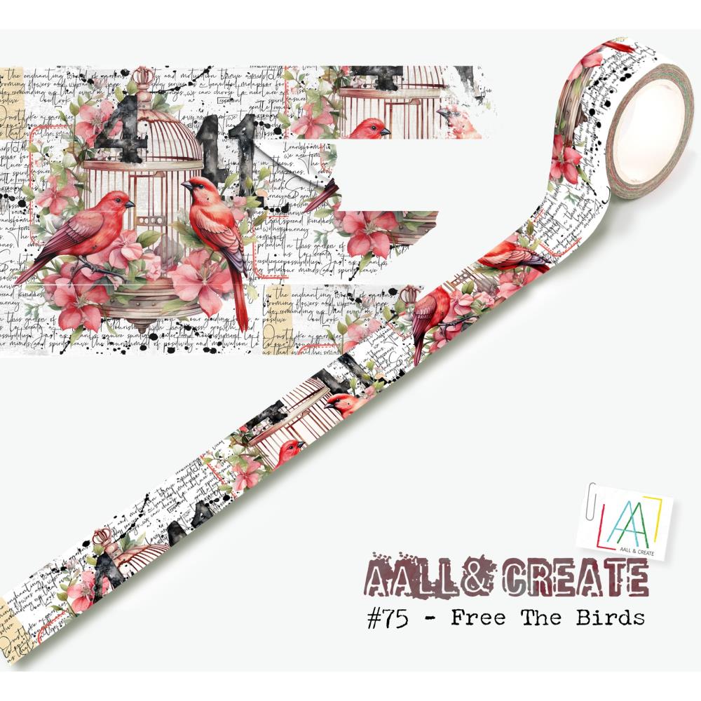 AALL And Create Washi Tape - Free The Birds