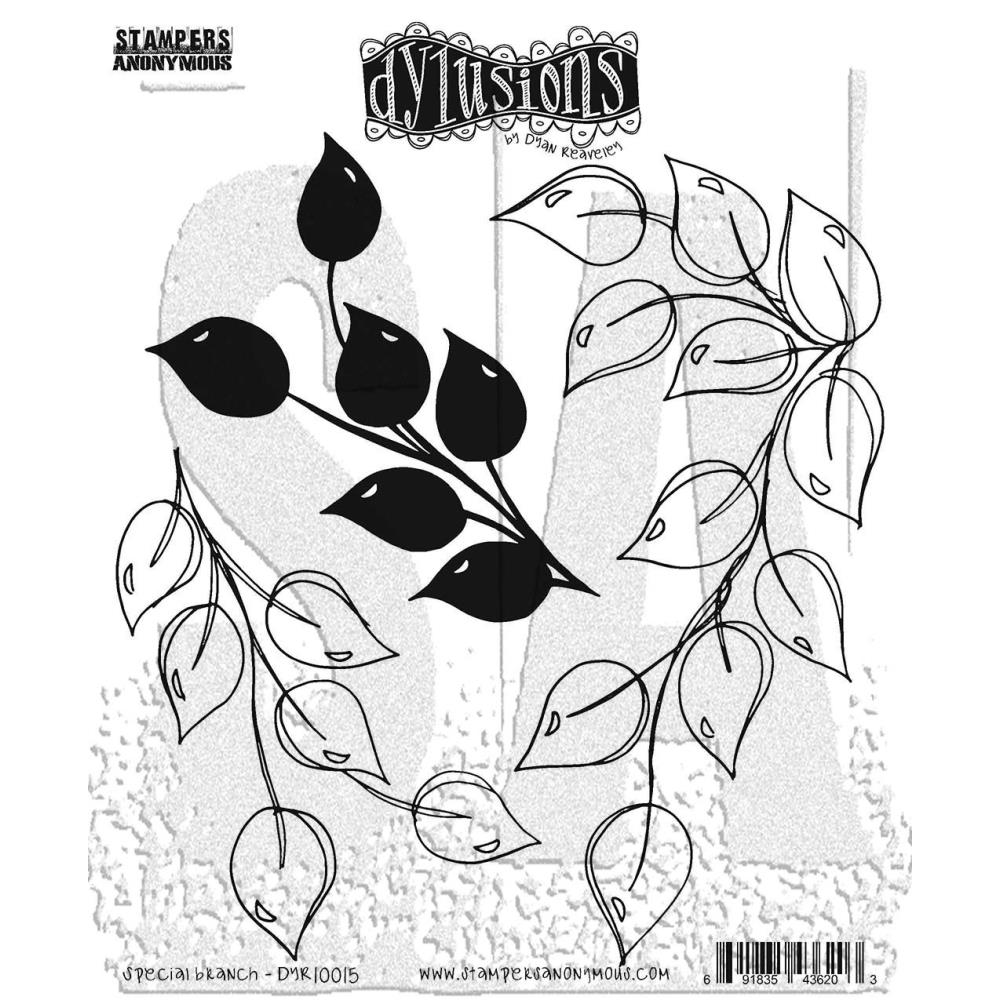 Dyan Reaveleys Dylusions Cling Stamp Collections - Special Branch