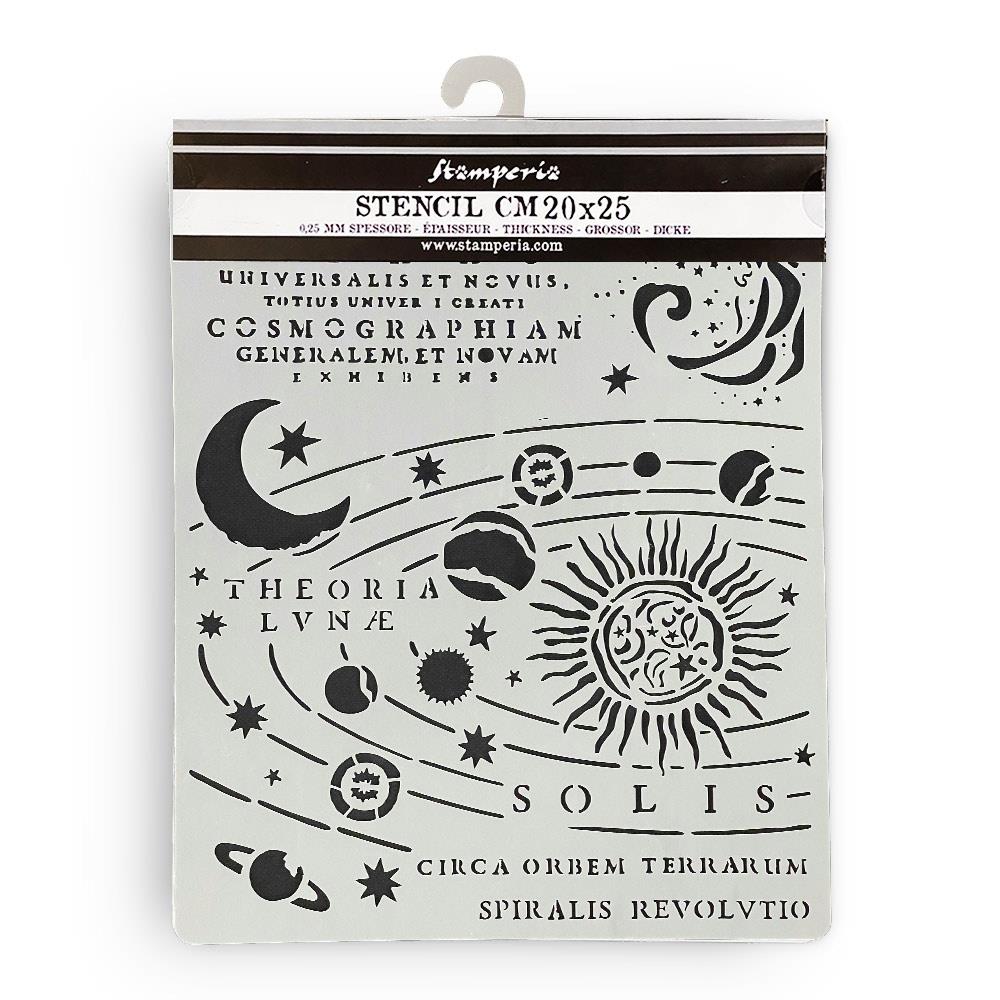 Stamperia Stencil 20cm x 25cm - Fortune Constellation