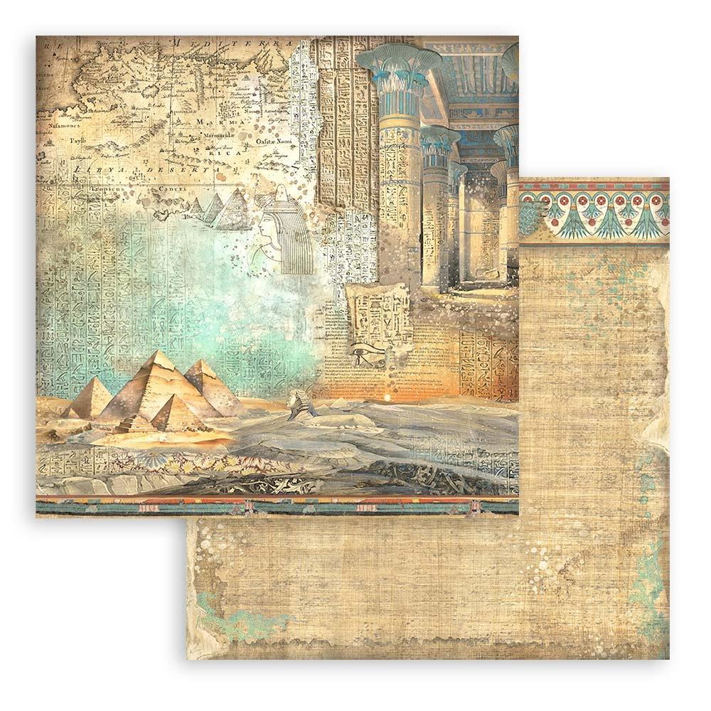 Stamperia Maxi Backgrounds Selection Double-Sided Paper Pad - 12x12 - Fortune
