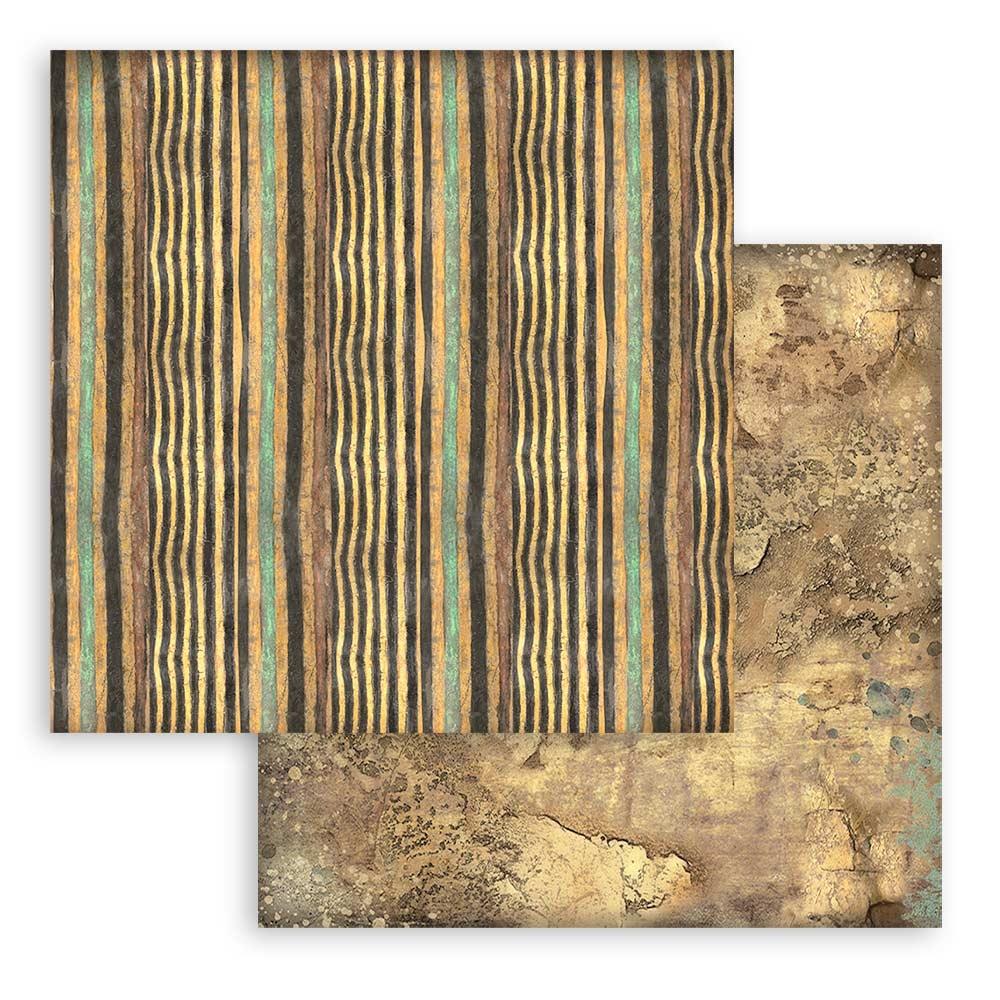 Stamperia Maxi Backgrounds Selection Double-Sided Paper Pad - 12x12 - Fortune