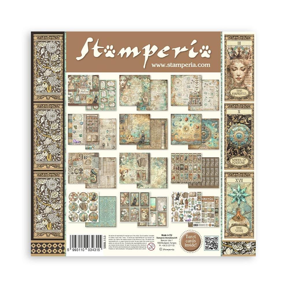 Stamperia Double-Sided Paper Pad 12x12 - Fortune