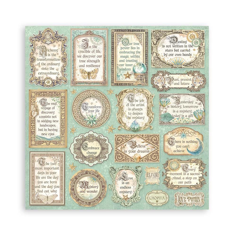 Stamperia Double-Sided Paper Pad 12x12 - Fortune