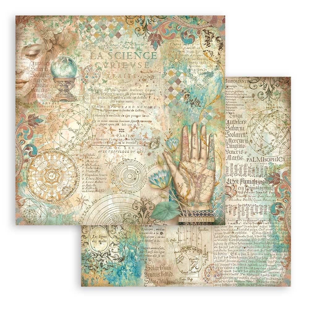 Stamperia Double-Sided Paper Pad 12x12 - Fortune