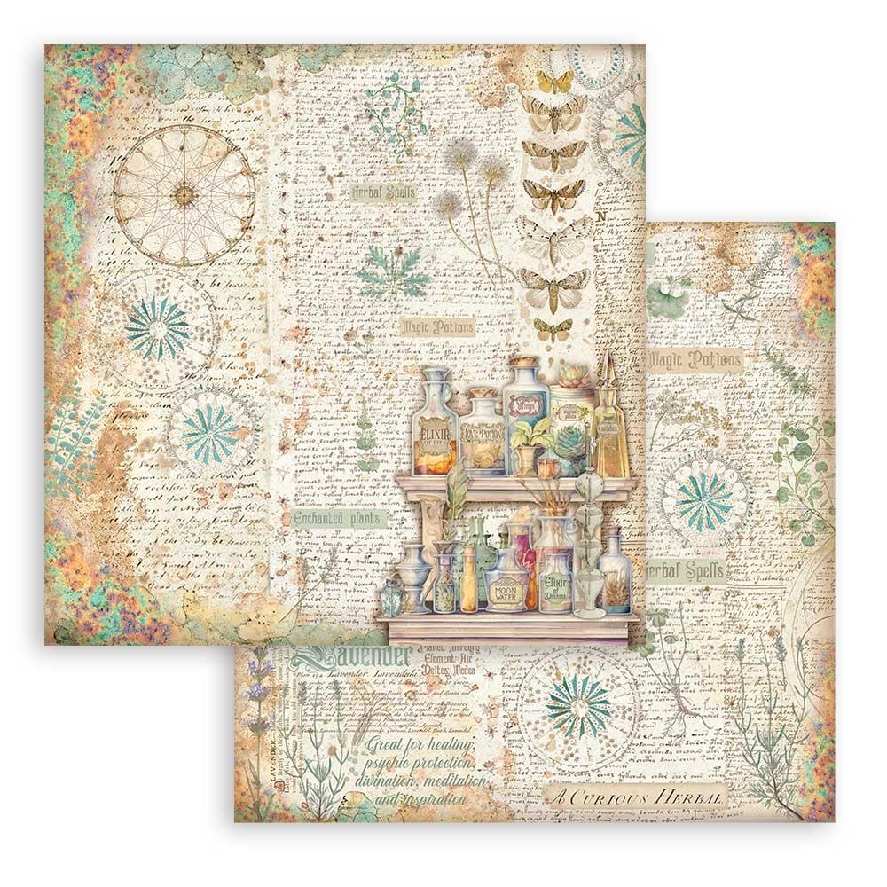Stamperia Double-Sided Paper Pad 12x12 - Fortune