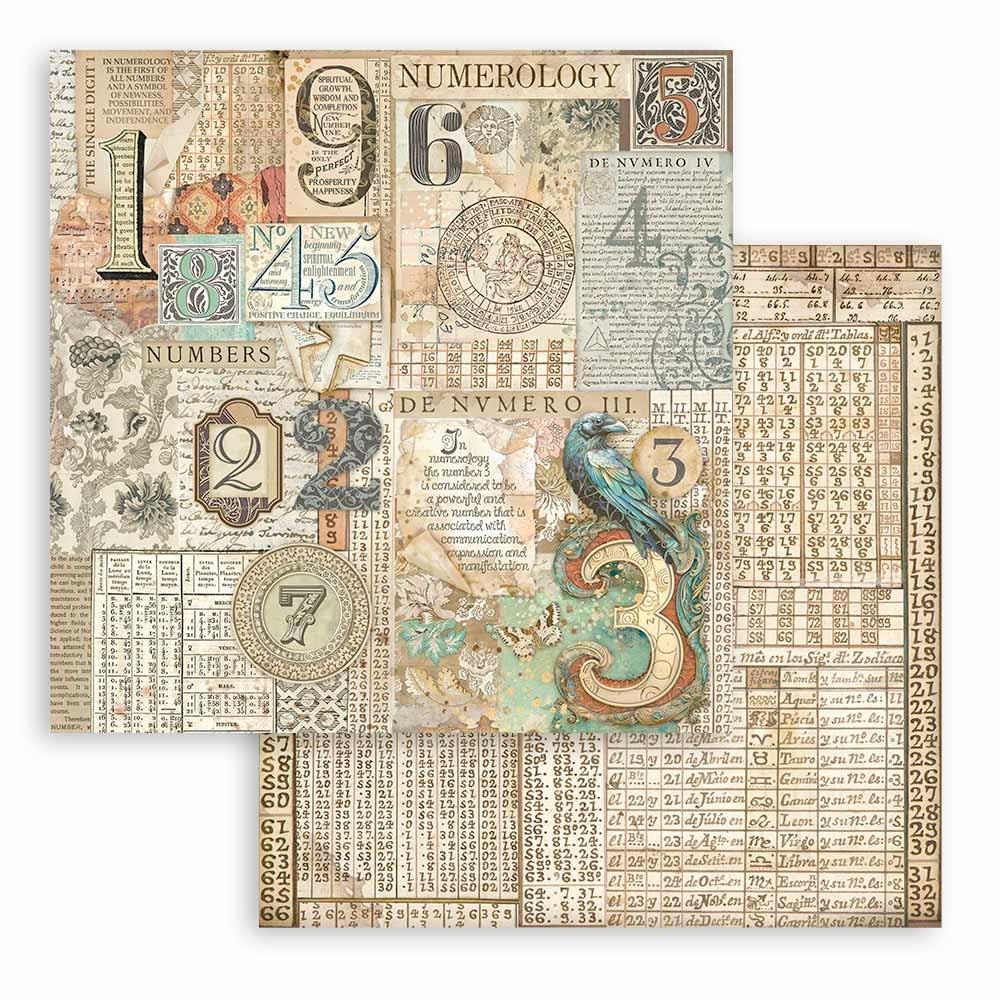 Stamperia Double-Sided Paper Pad 12x12 - Fortune