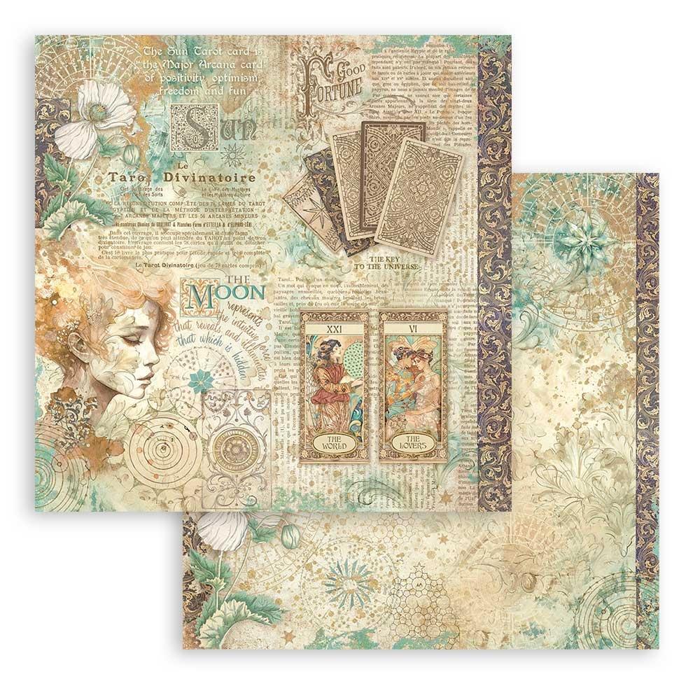 Stamperia Double-Sided Paper Pad 12x12 - Fortune