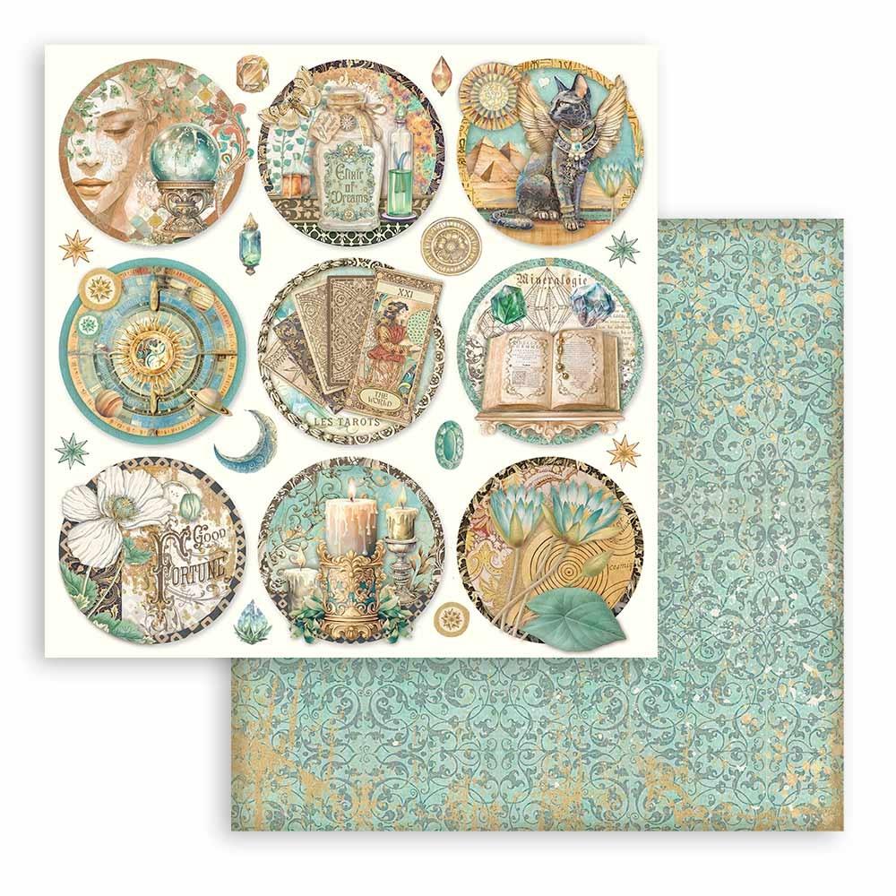 Stamperia Double-Sided Paper Pad 12x12 - Fortune