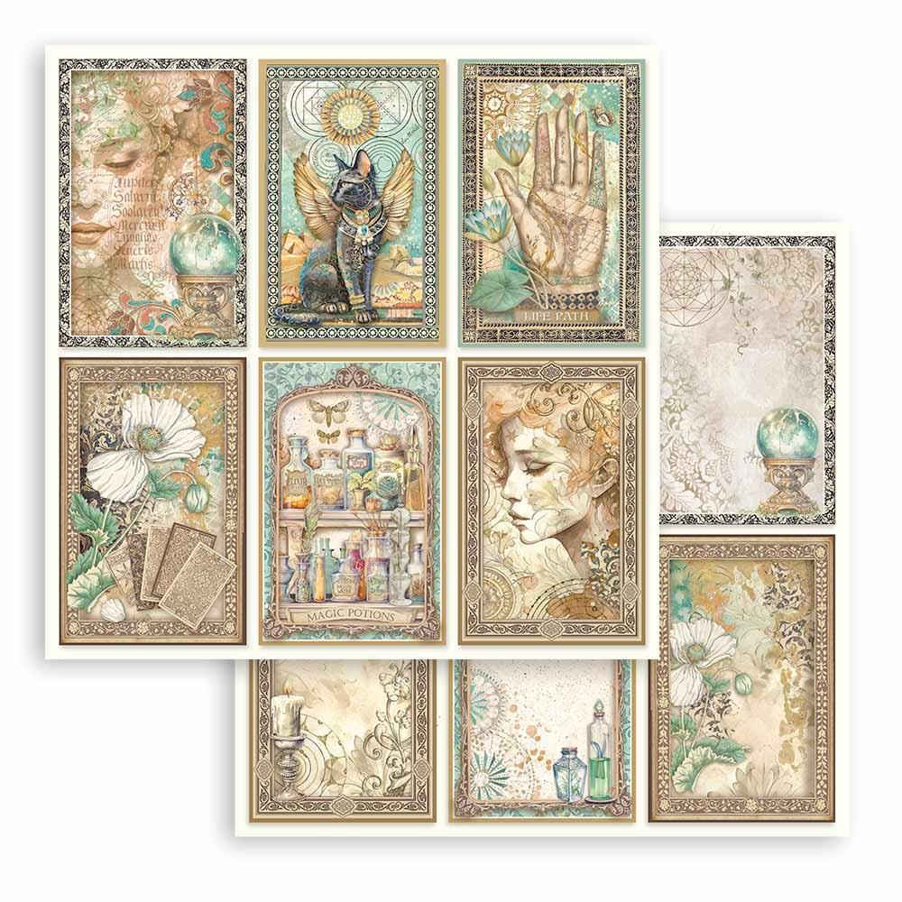 Stamperia Double-Sided Paper Pad 12x12 - Fortune