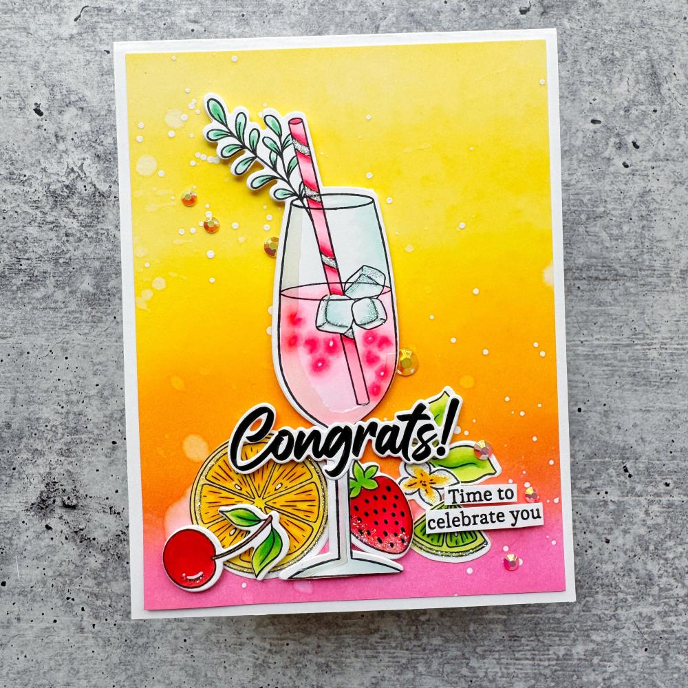 Pinkfresh Studio Die - Cheers
