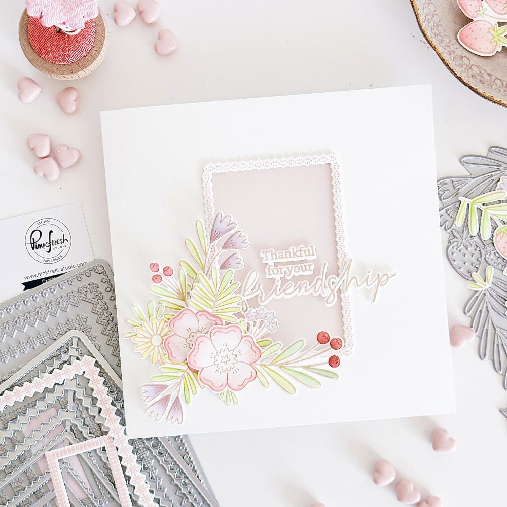 Pinkfresh Studio Press Plate - Beautiful Branch