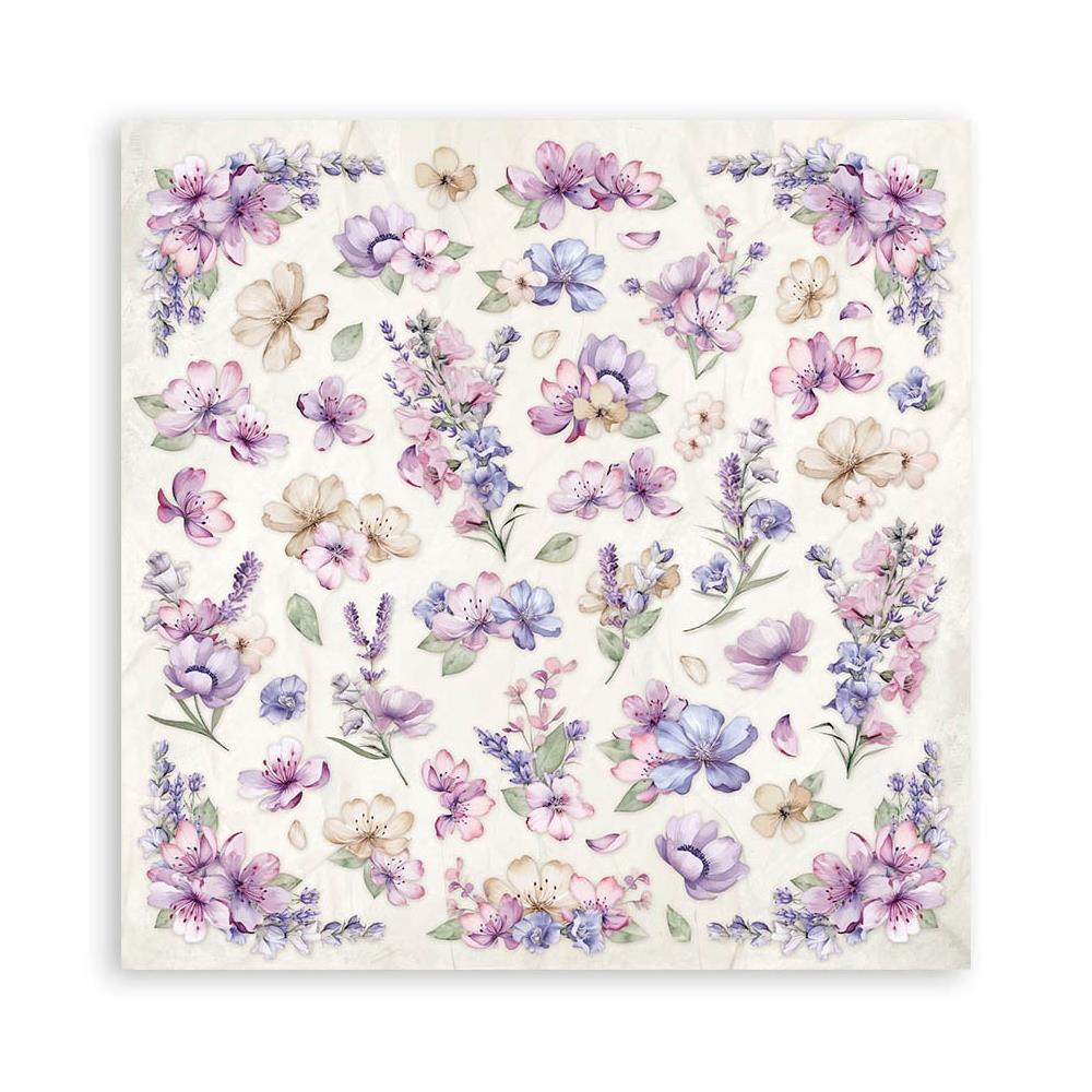 Stamperia Double-Sided Paper Pad 12x12 - Lavender