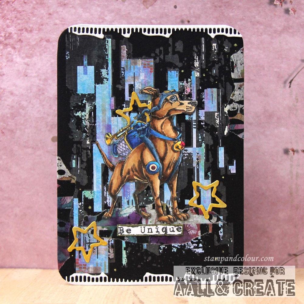 AALL And Create A5 Rub-Ons - Teal Dreams