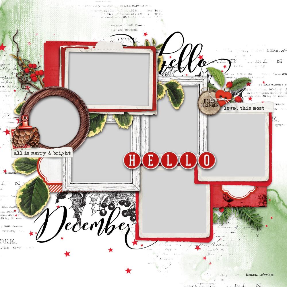 49 And Market Ultimate Page Kit - Evergreen Season
