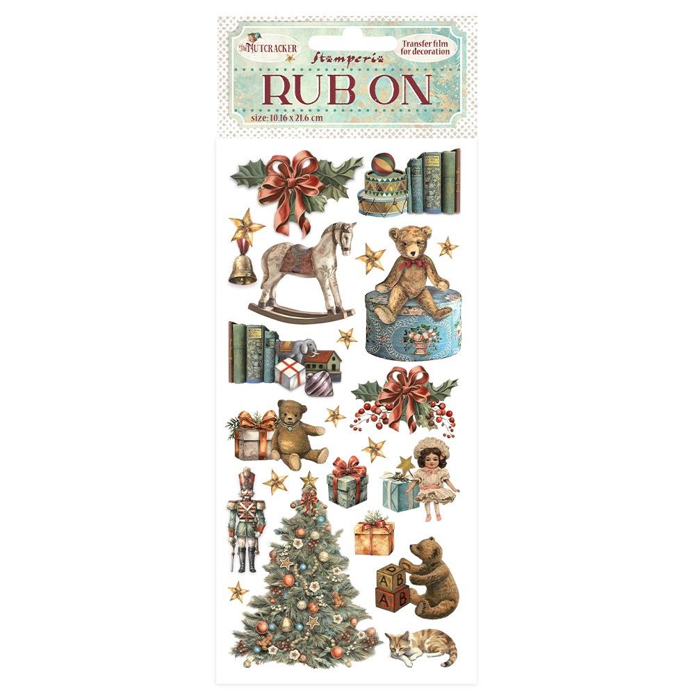 Stamperia Rub-On - The Nutcracker Teddy Bears