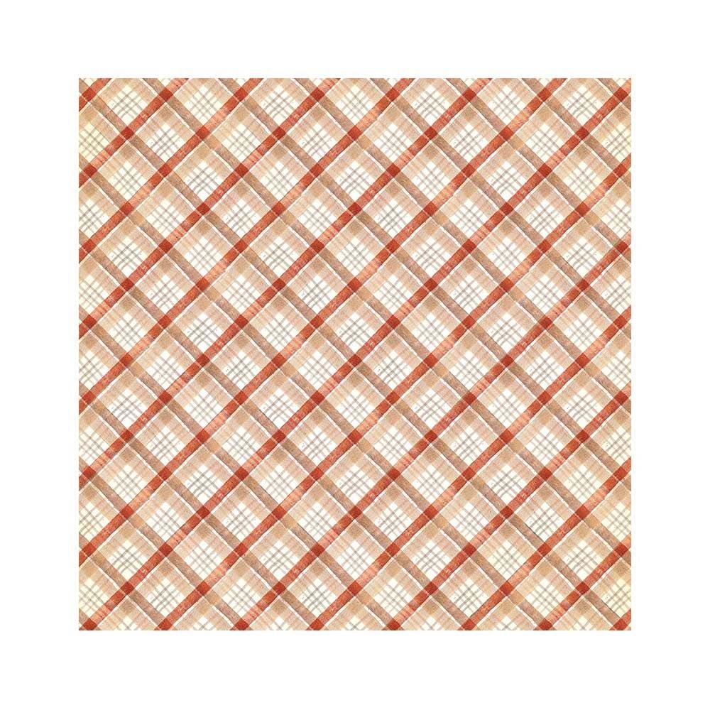 Stamperia - Polyester Fabric 12X12 4 pack - Gear Up For Christmas