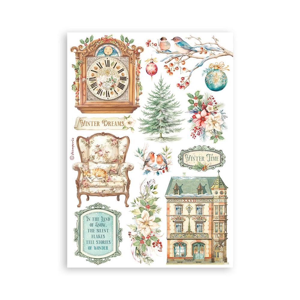 Stamperia Washi Pad A5 - The Nutcracker