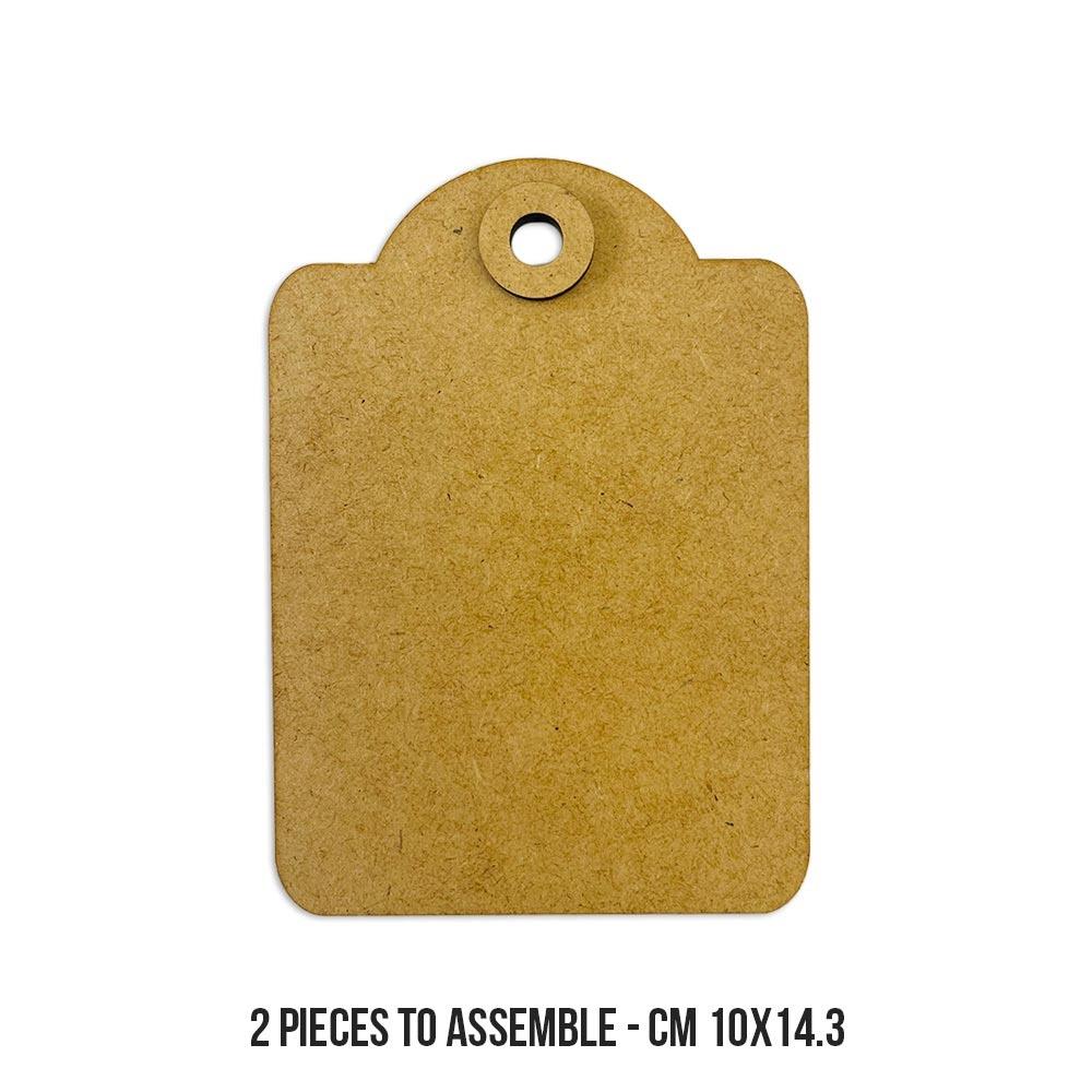 Stamperia Crafty Shapes - Rounded Tag