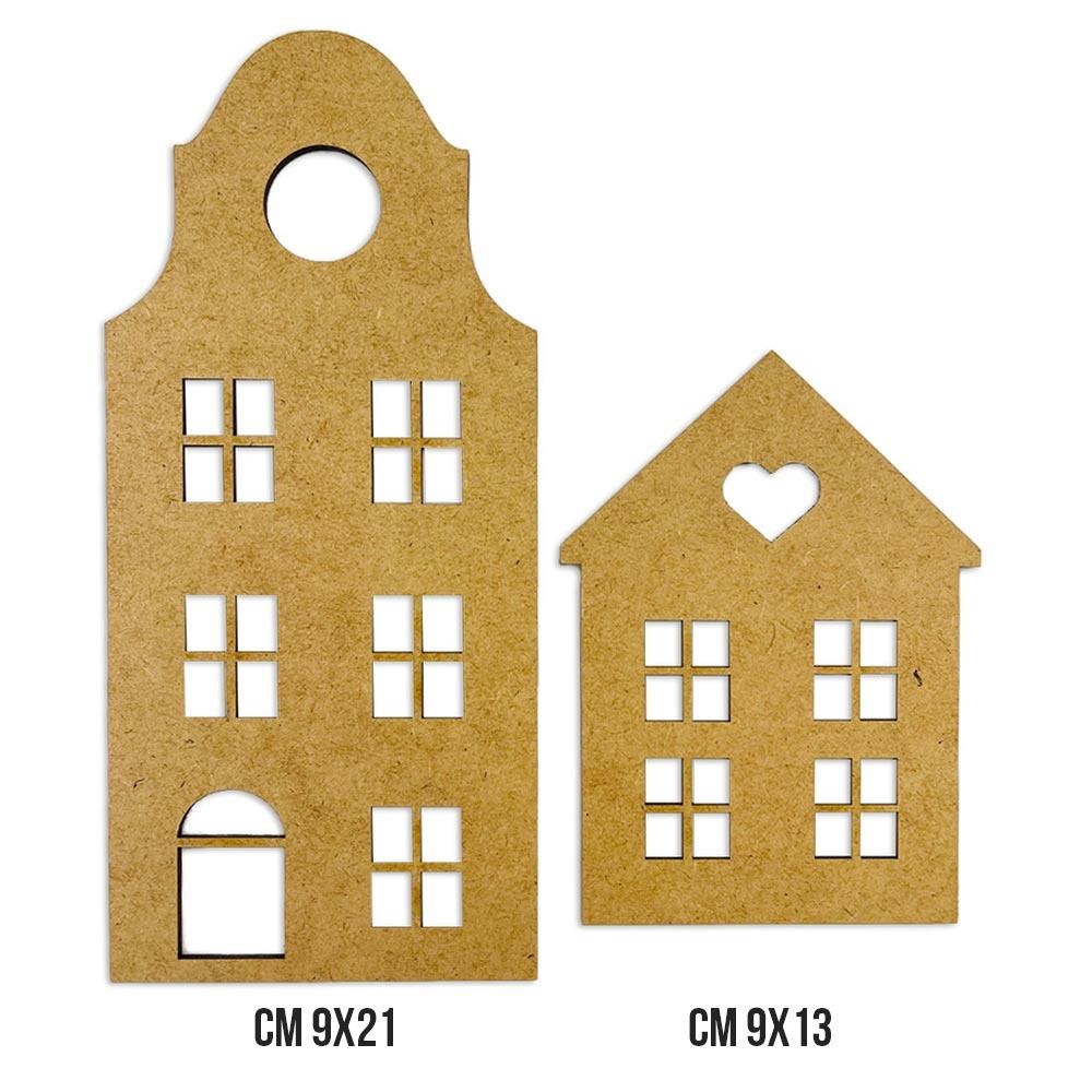 Stamperia Crafty Shapes - Houses