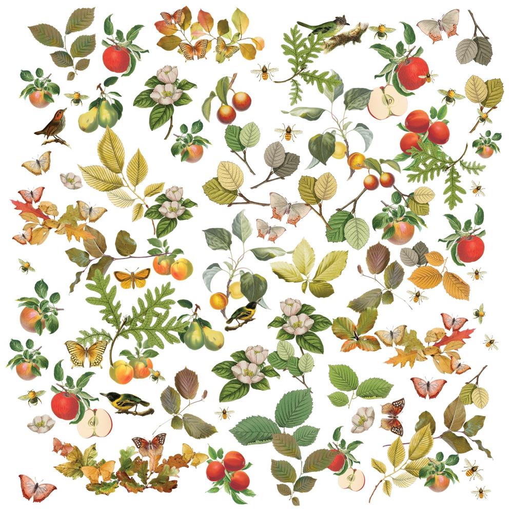 49 And Market  Laser Cut Outs - Vintage Orchard Wildflower