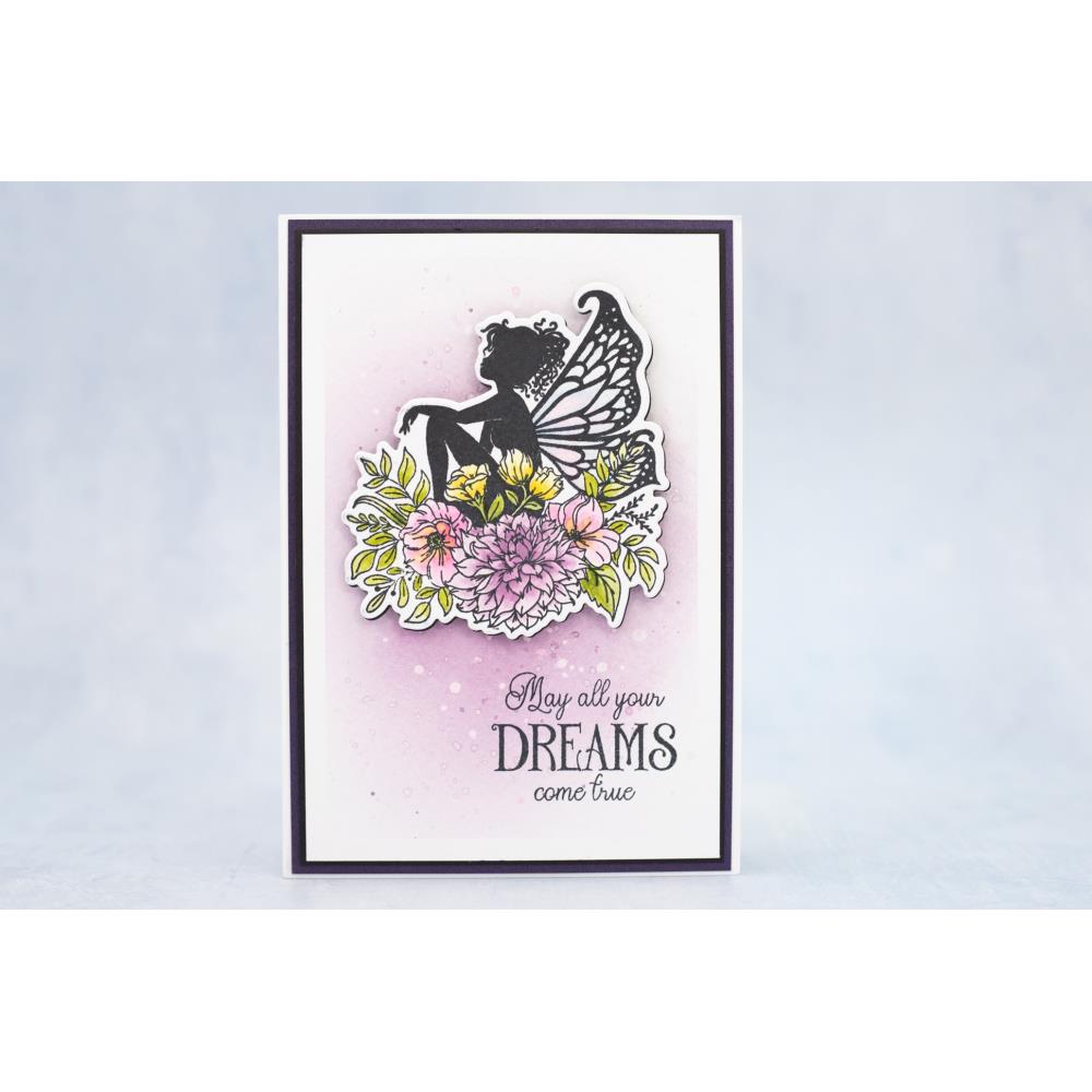 Sara Signature Fairy Glade Stamp And Die - Among The Wildflowers
