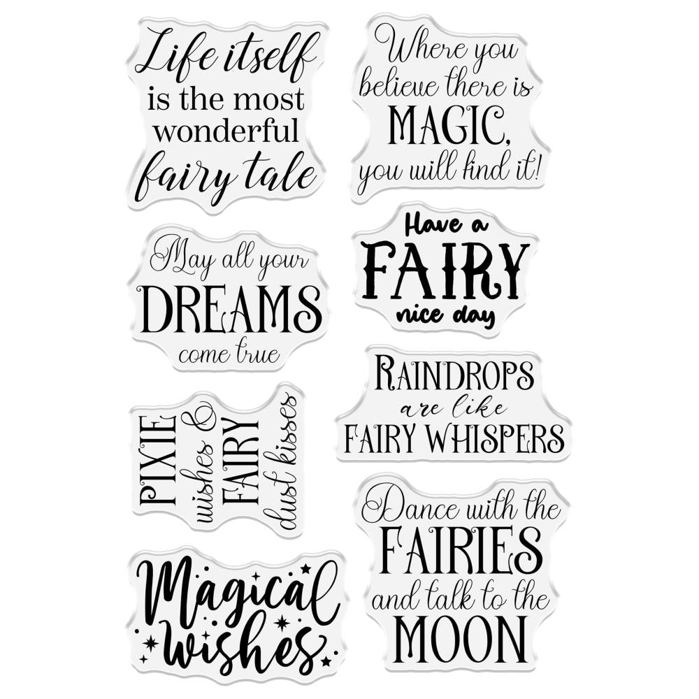 Sara Signature Fairy Glade Stamp - Make A Wish