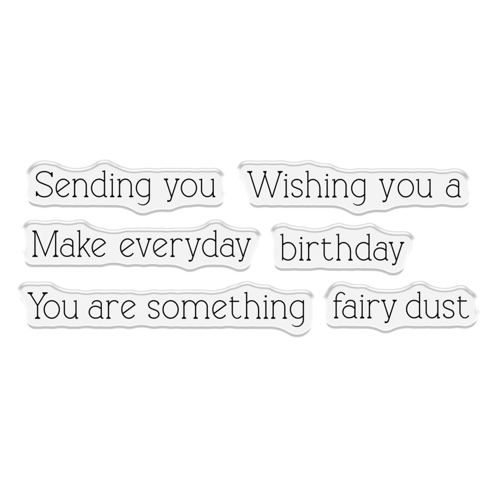 Sara Signature Fairy Glade Stamp And Die - Sprinkle Of Magic