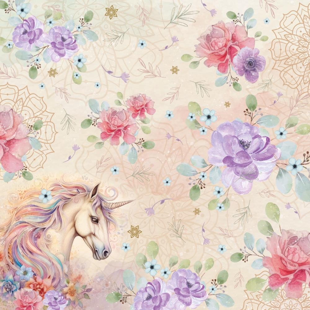 Crafters Companion Paper Pad 12x12 - Majestic Unicorn