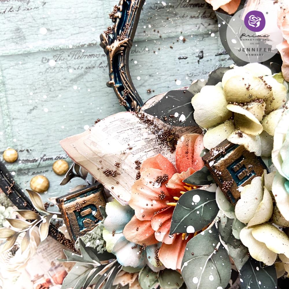 Prima Marketing Mulberry Paper Flowers - Caramel Delight