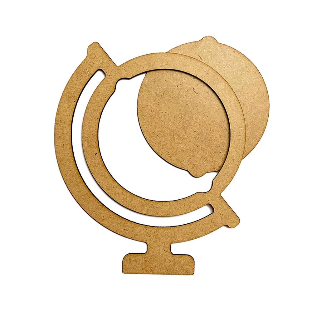 Stamperia Crafty Shapes - Art Of Travelling Globe
