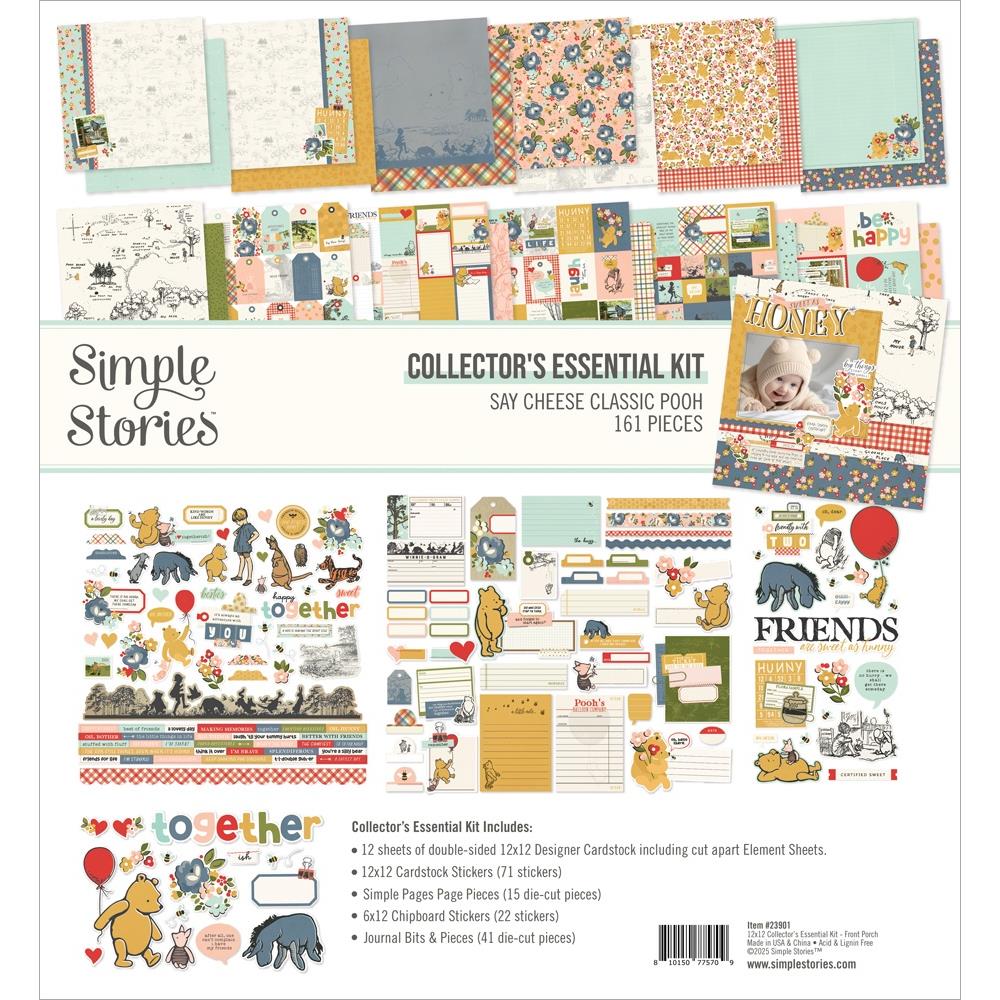 Simple Stories Collectors Essential Kit - Say Cheese Classic Pooh