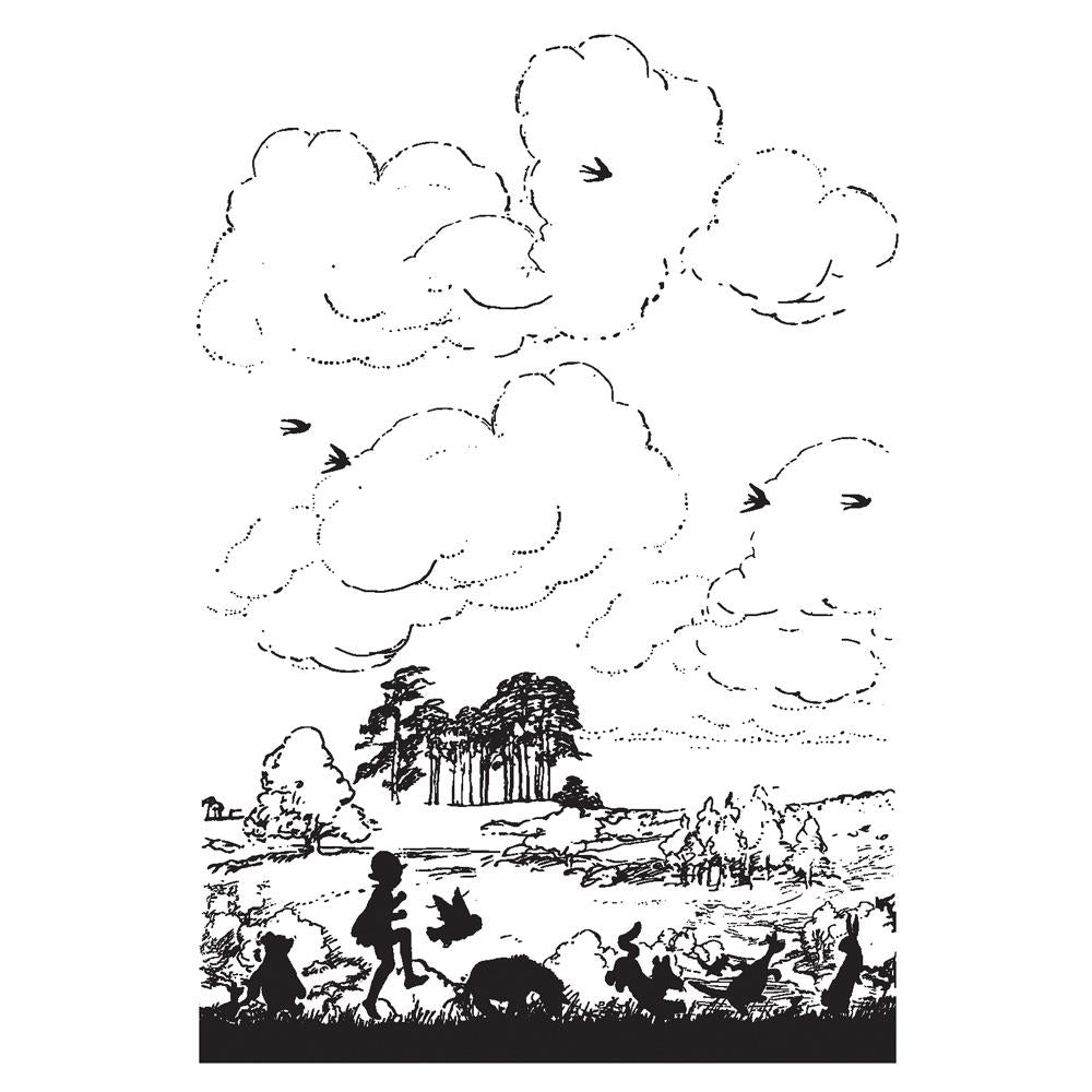 Simple Stories 4x6 Stamp - Say Cheese Classic Pooh - Grand Adventure