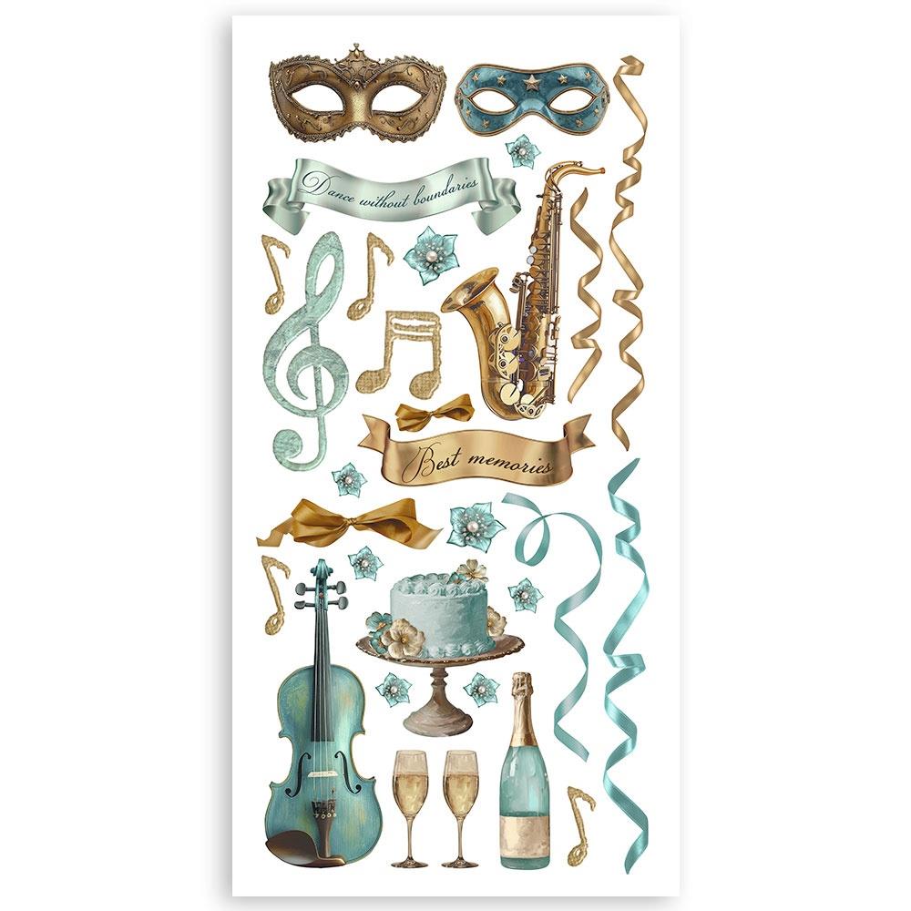 Stamperia Double-Sided Paper Cut-Outs - Masquerade