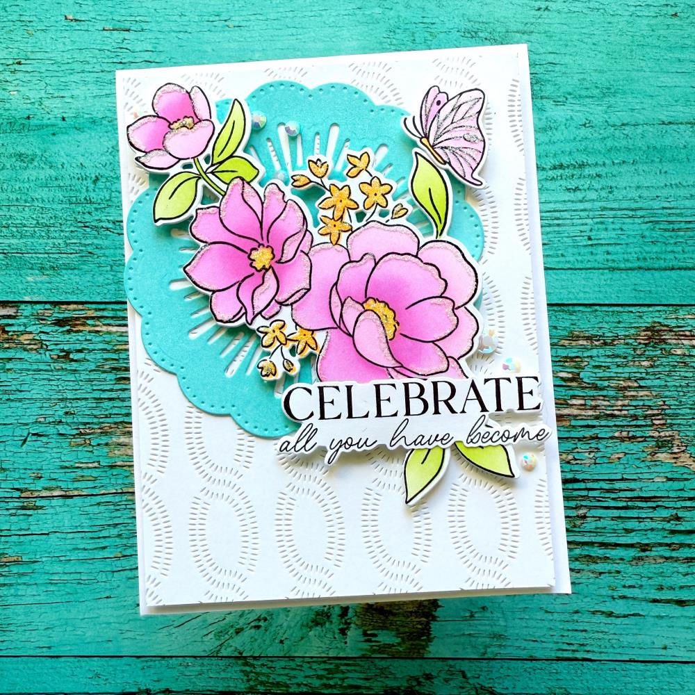 Pinkfresh Studio Die Set - Butterflies in Bloom