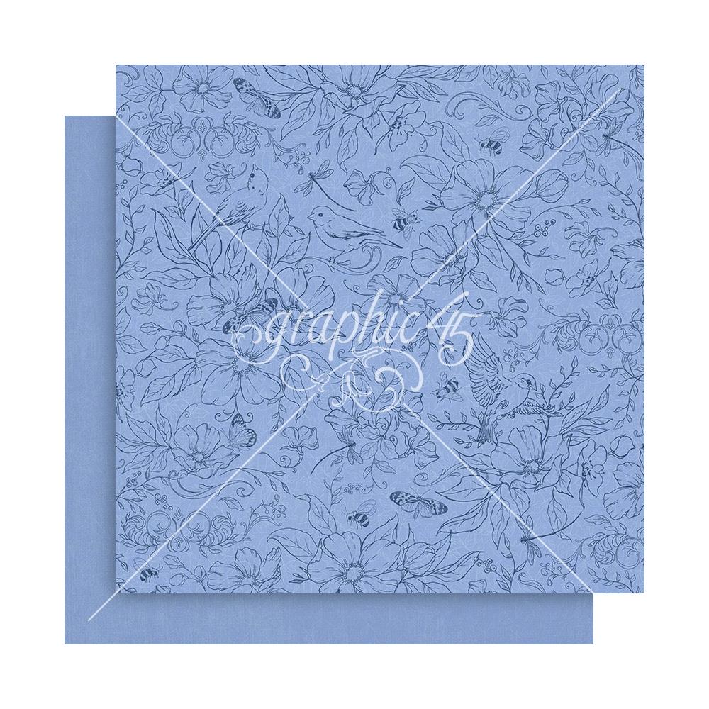 Graphic 45 Patterns & Solids 12×12 - Spring Is In The Air