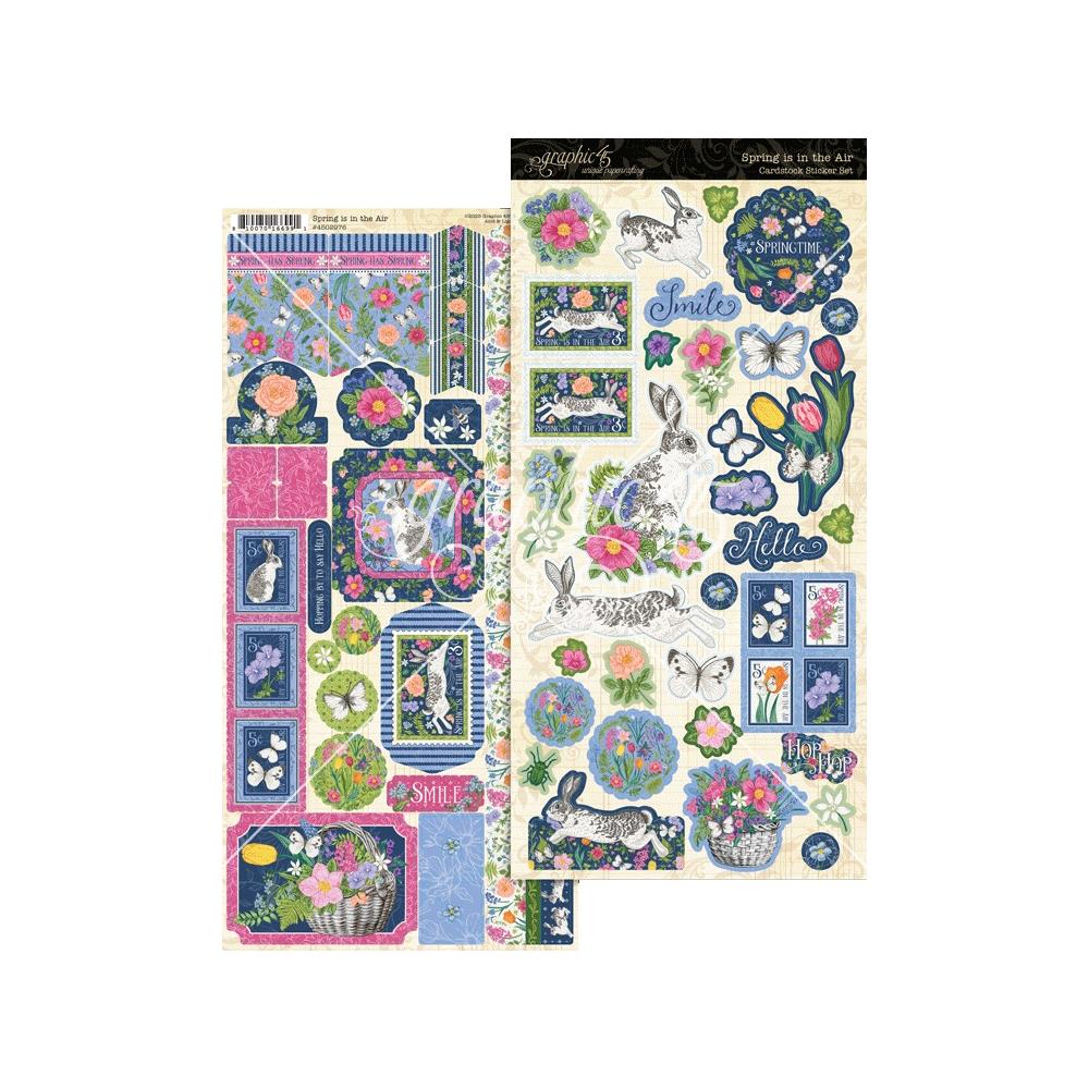 Graphic 45 Cardstock Stickers - Spring Is In The Air