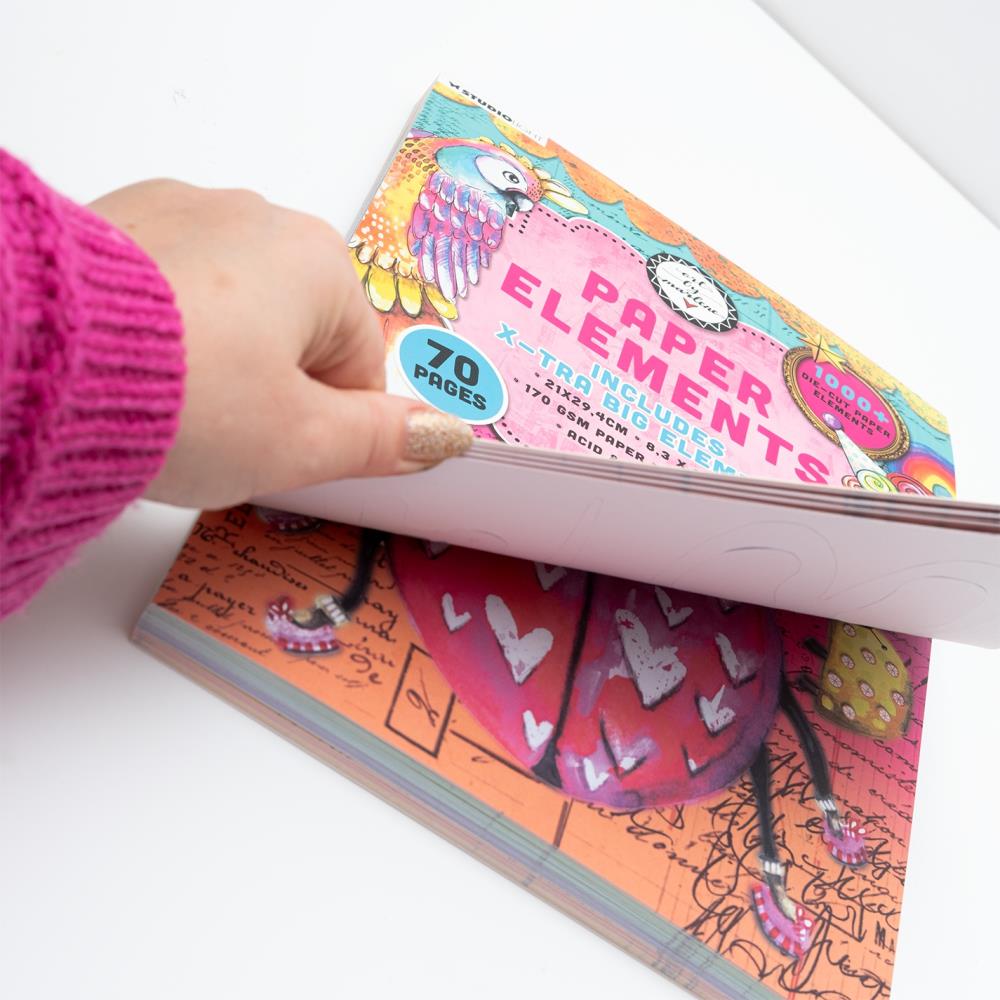Art By Marlene Die-Cut Paper Pad - Nr. 275 Elements