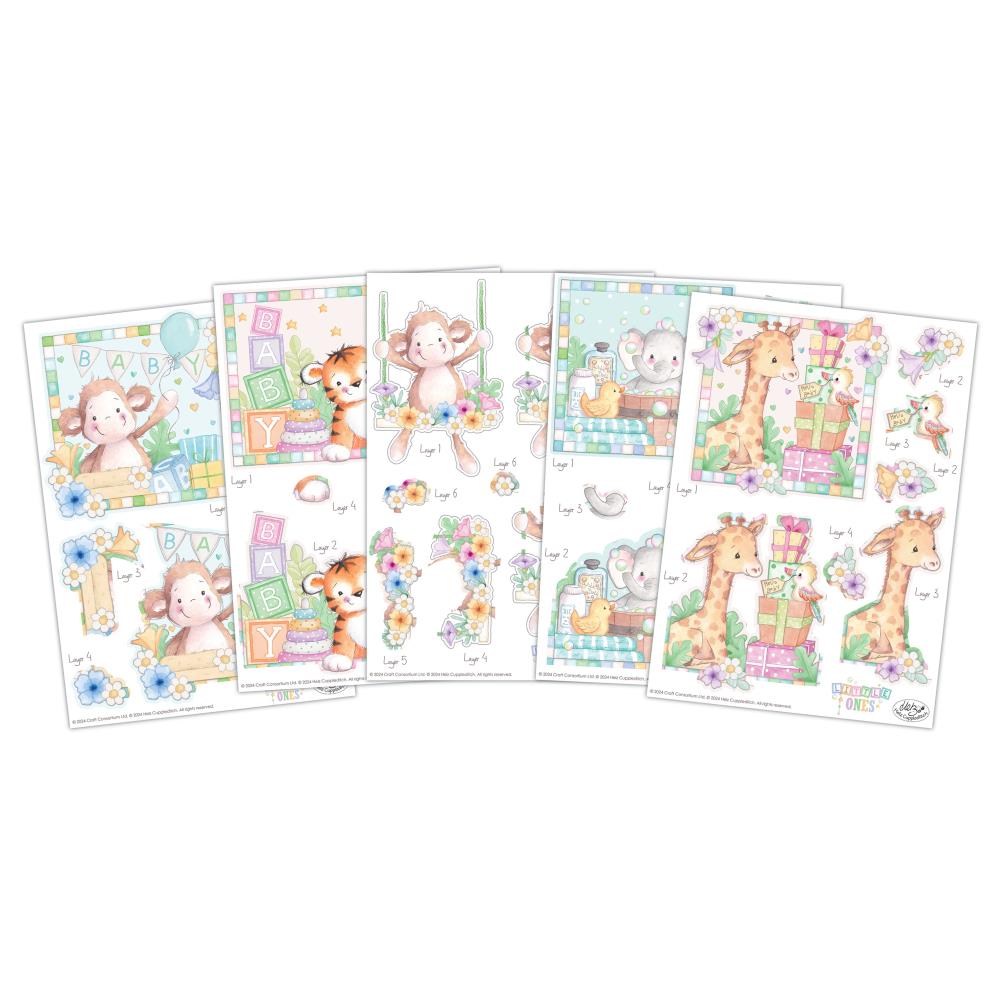 Craft Consortium 3D Decoupage Set - Little Ones
