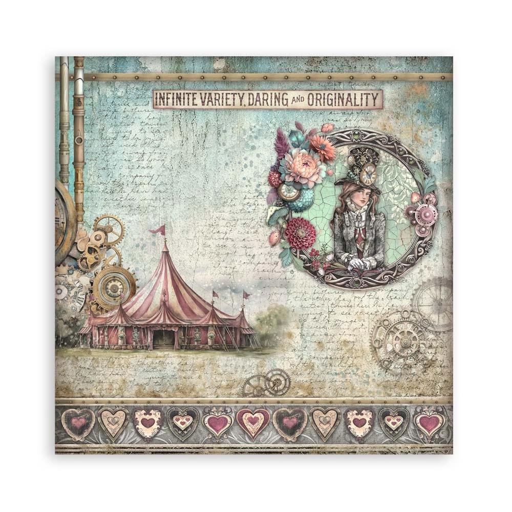Stamperia Single-Sided Paper Pad 12x12 - Master of Magic