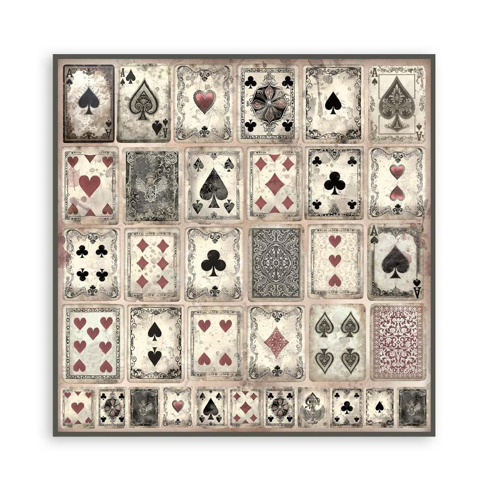 Stamperia Single-Sided Paper Pad 12x12 - Master of Magic