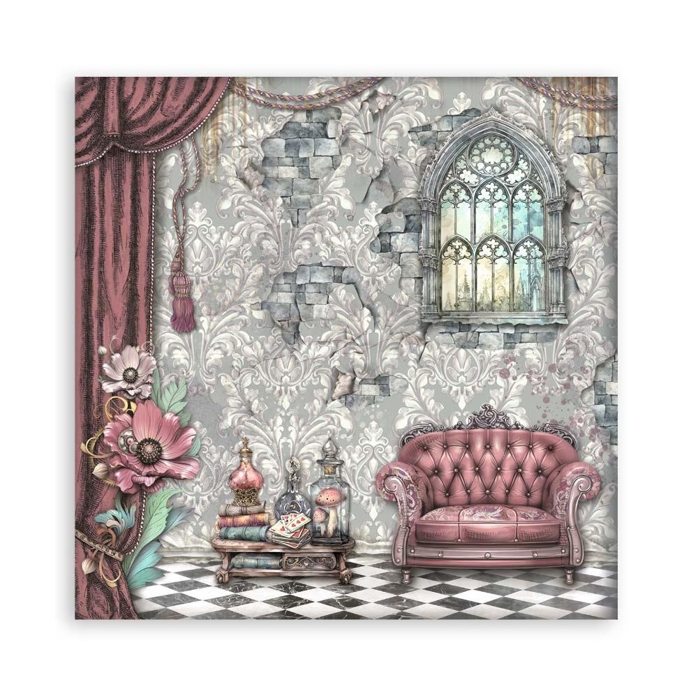 Stamperia Single-Sided Paper Pad 12x12 - Master of Magic