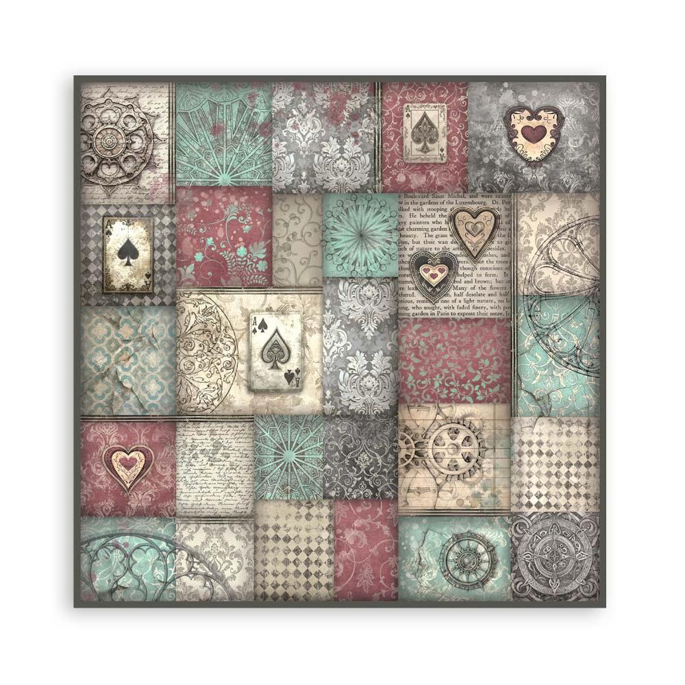 Stamperia Single-Sided Paper Pad 12x12 - Master of Magic