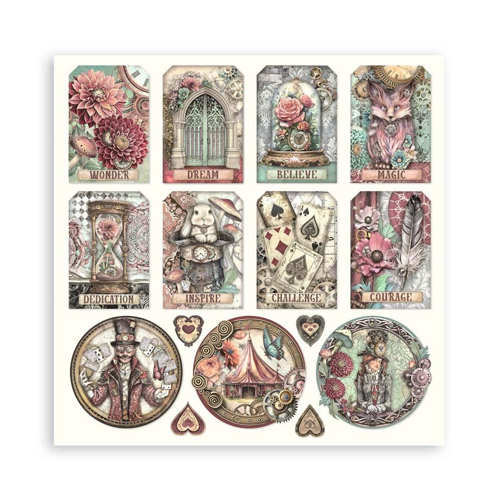 Stamperia Single-Sided Paper Pad 12x12 - Master of Magic