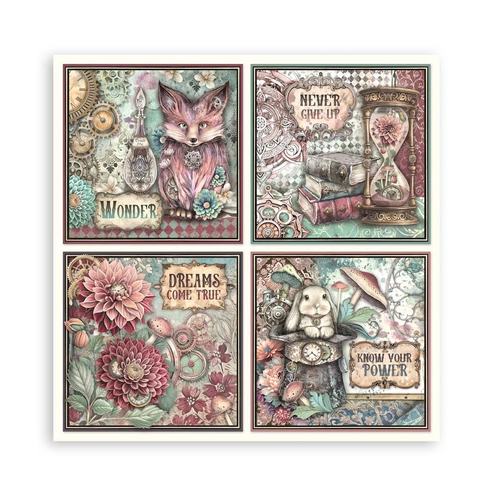 Stamperia Single-Sided Paper Pad 12x12 - Master of Magic