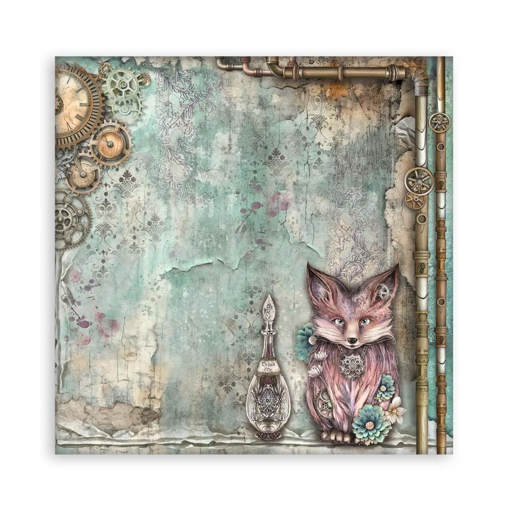 Stamperia Single-Sided Paper Pad 8x8 - Master of Magic