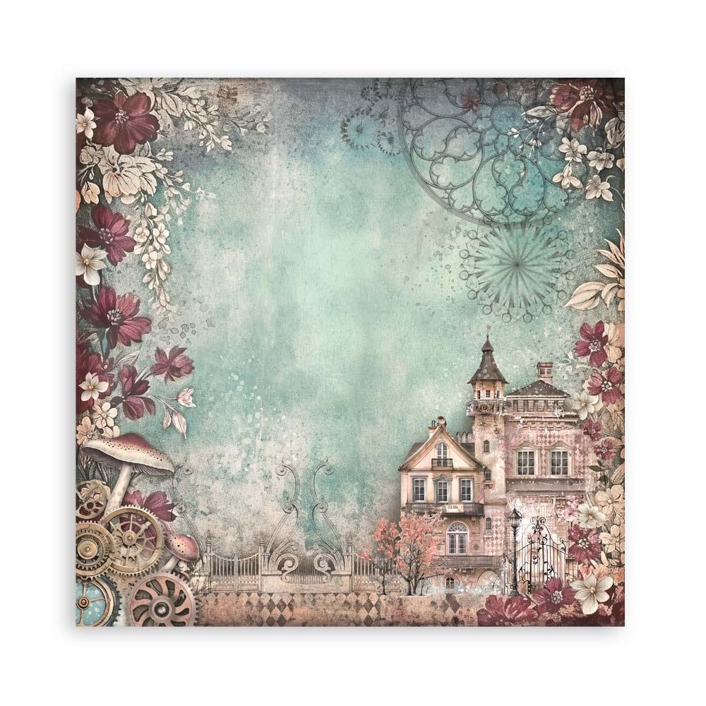 Stamperia Single-Sided Paper Pad 8x8 - Master of Magic