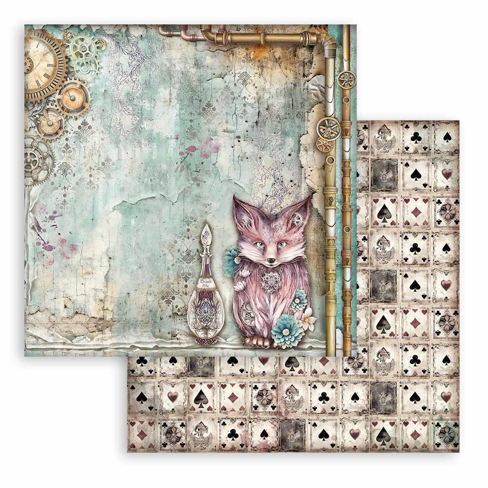 Stamperia Double-Sided Paper Pad 8x8 - Master of Magic