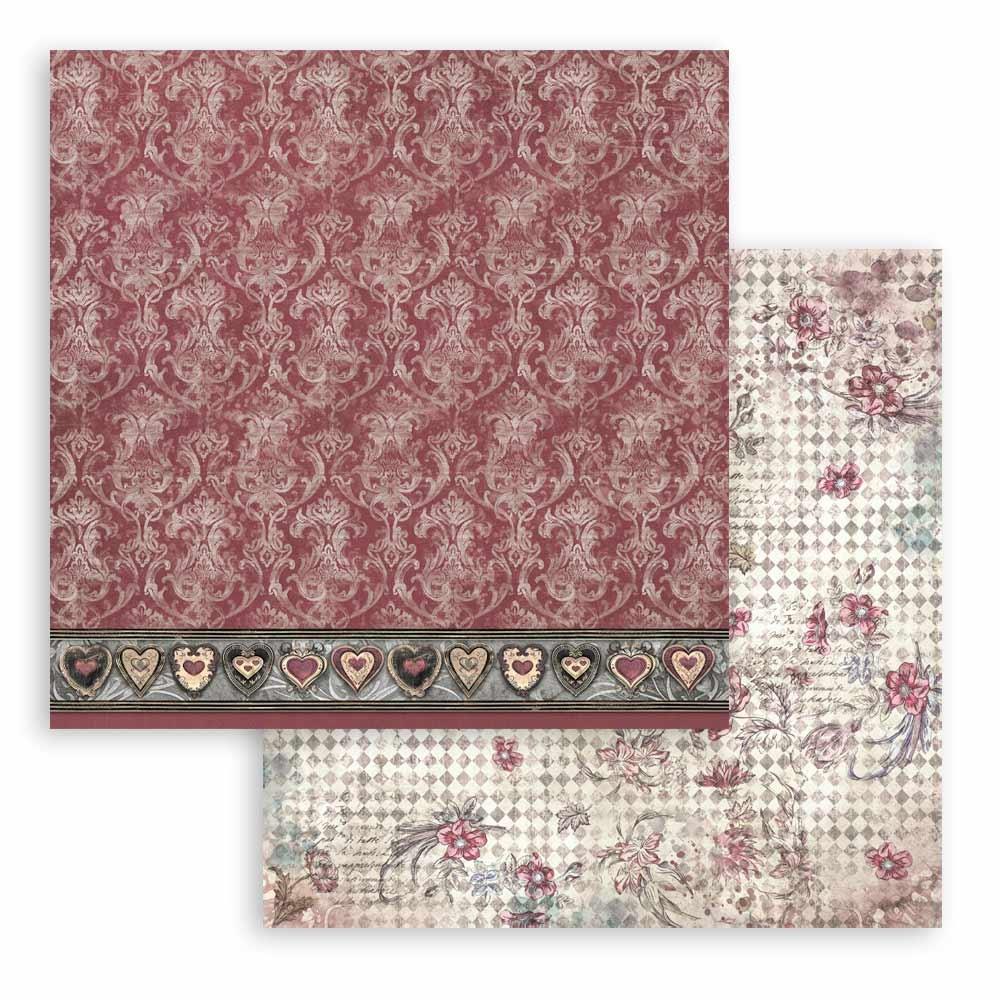 Stamperia Backgrounds Double-Sided Paper Pad 8x8 - Master of Magic