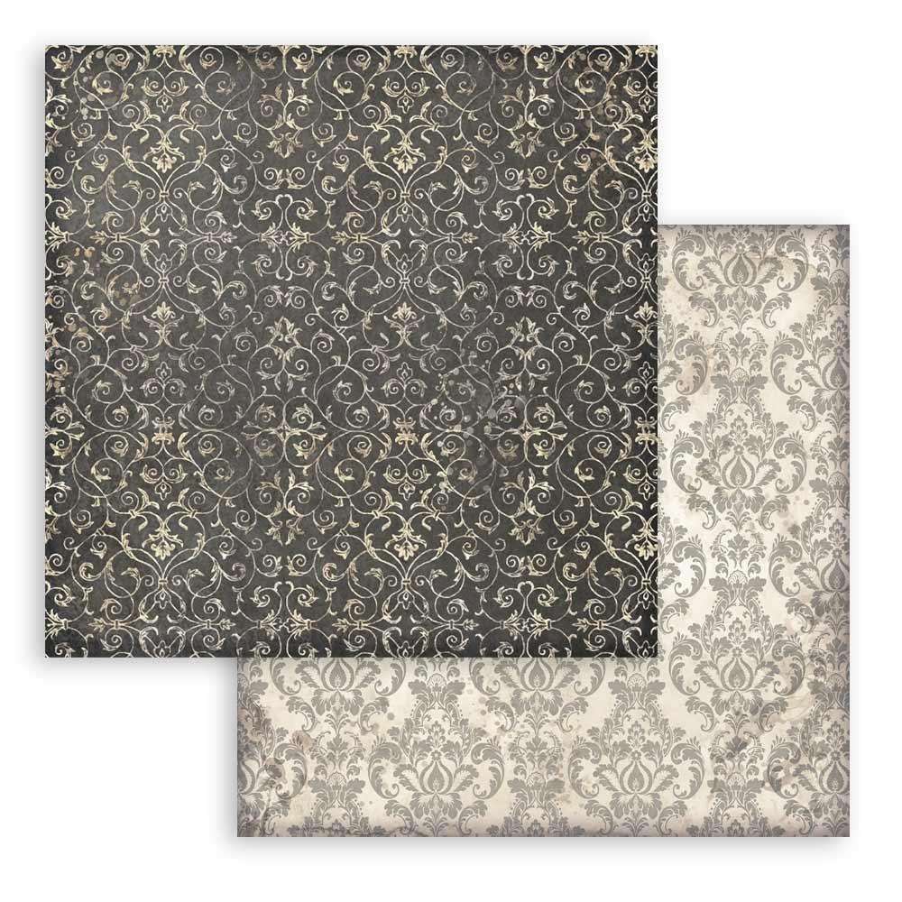 Stamperia Backgrounds Double-Sided Paper Pad 8x8 - Master of Magic